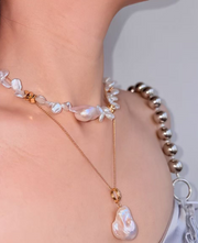 Pear Blossom Baroque Necklace