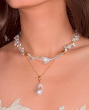 Pear Blossom Baroque Necklace