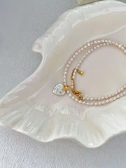 FAIRY PINK HEART NECKLACE